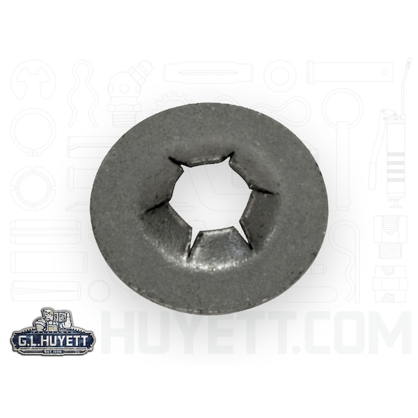 A Raymond Tinnerman Pushnut .375 x .009 Stud Dia 1/8 ZM2 EFPORPS125306